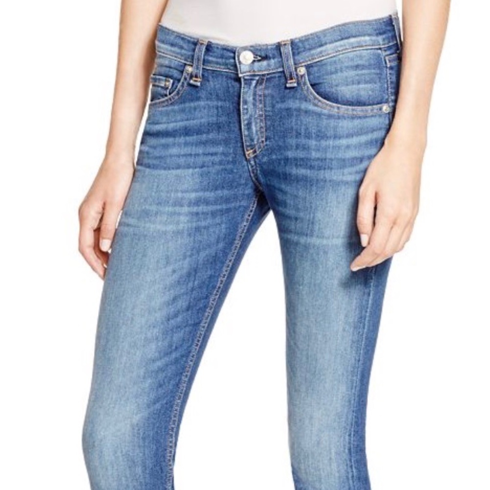 rag & bone Capri Ankle Jeans in Rae